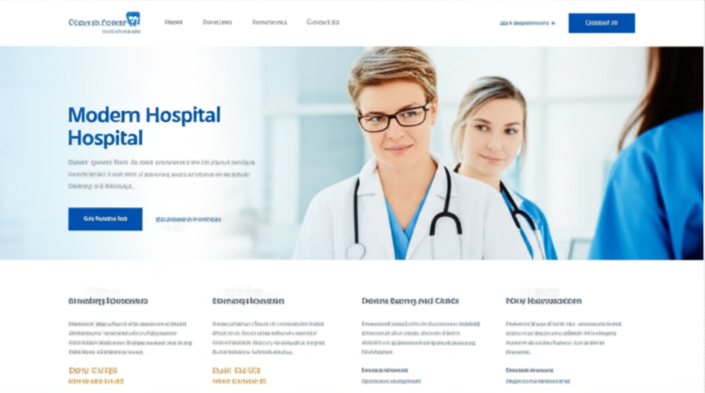 Demo Hospital Website